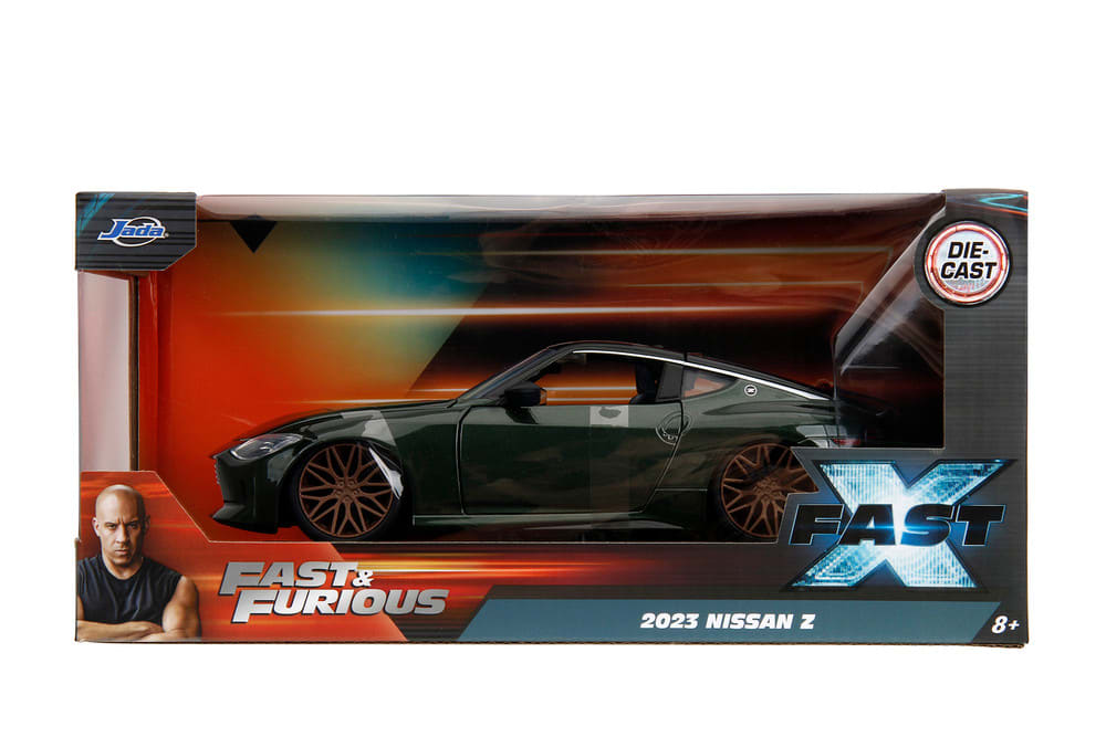 Jada Rápidos y Furiosos Nissan Z 2023 de Fast X Escala 1:24 – vista 1
