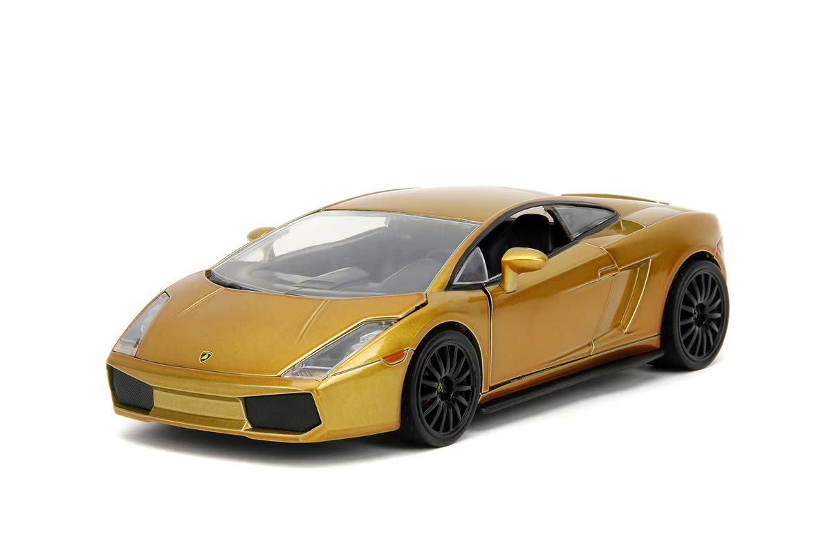 Jada Rápidos y Furiosos Lamborghini Gallardo Dorado Escala 1:24 – vista 2