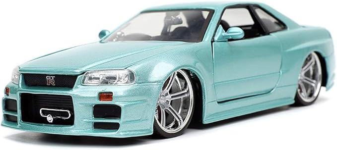 Jada Toys Rápidos y Furiosos Brian's Nissan Skyline GT-R BNR34 1:24 – vista 2