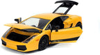 Jada Rápidos y Furiosos Lamborghini Gallardo Superleggera Escala 1:24 – vista 2