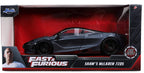 Jada Rápidos y Furiosos McLaren 720S de Shaw Gris Escala 1:24 – vista 1