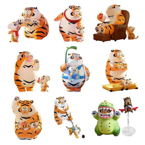 Alexander the Fat Tiger Roaring Love Series Figura en Caja Sorpresa – vista 1