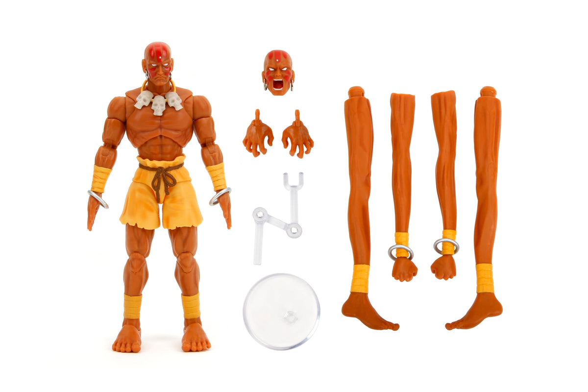 Jada Ultra Street Fighter II Dhalsim Figura Articulada de 6 Pulgadas – vista 2