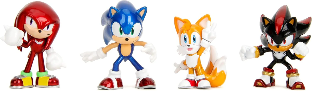 Jada Nano MetalFigs Sonic Pack de 4 Figuras de Metal – vista 2