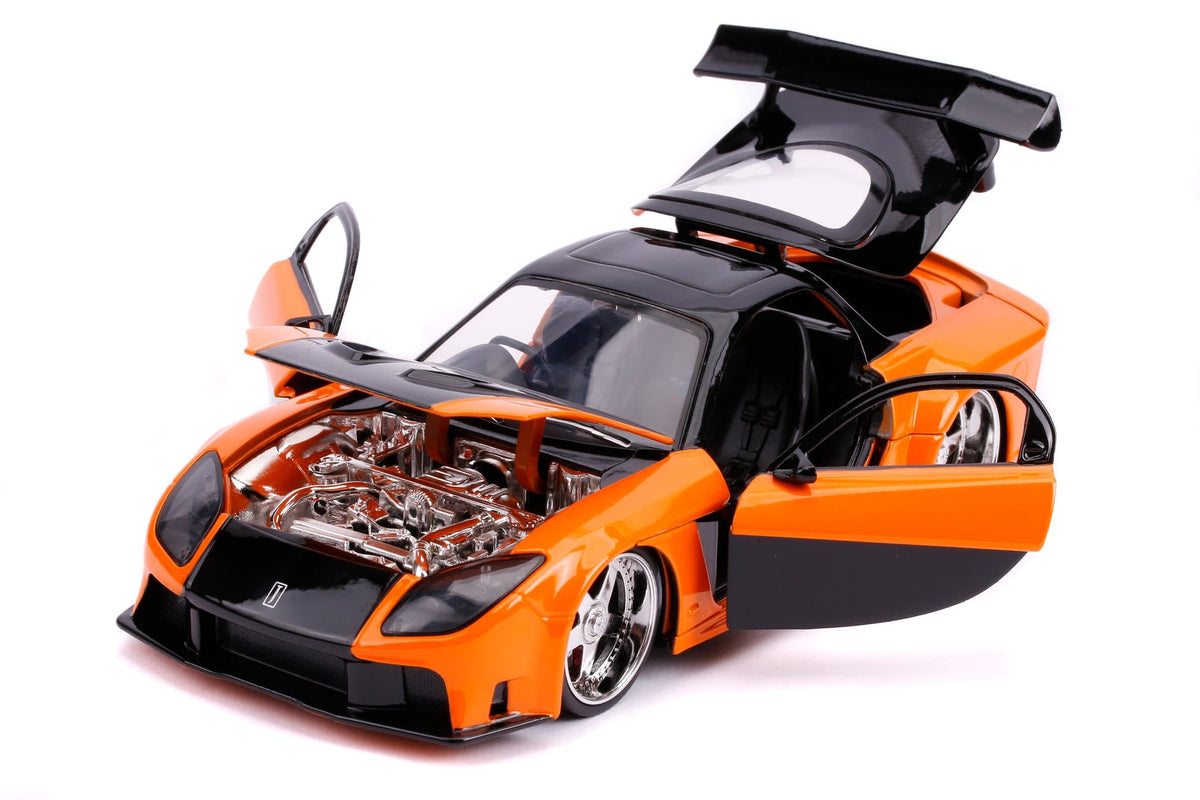 Fast & Furious Mazda RX-7 de Han Naranja Escala 1:24 – Jada Toys