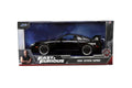 Jada Rápidos y Furiosos Toyota Supra 1995 Negro Escala 1:24 – vista 1