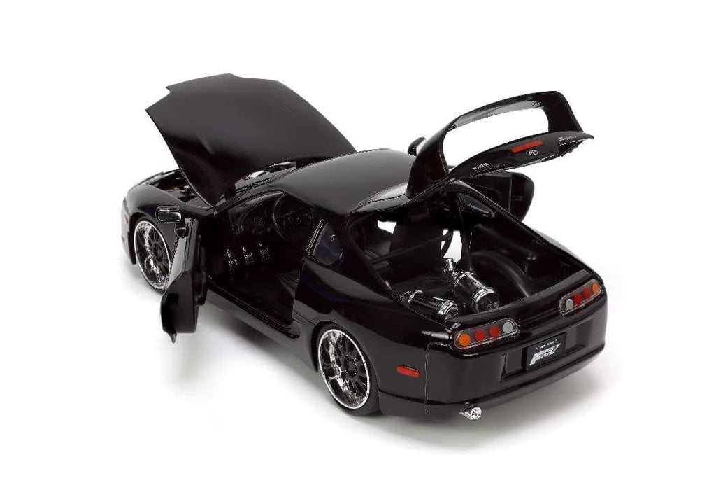 Jada Rápidos y Furiosos Toyota Supra 1995 Negro Escala 1:24 – vista 2
