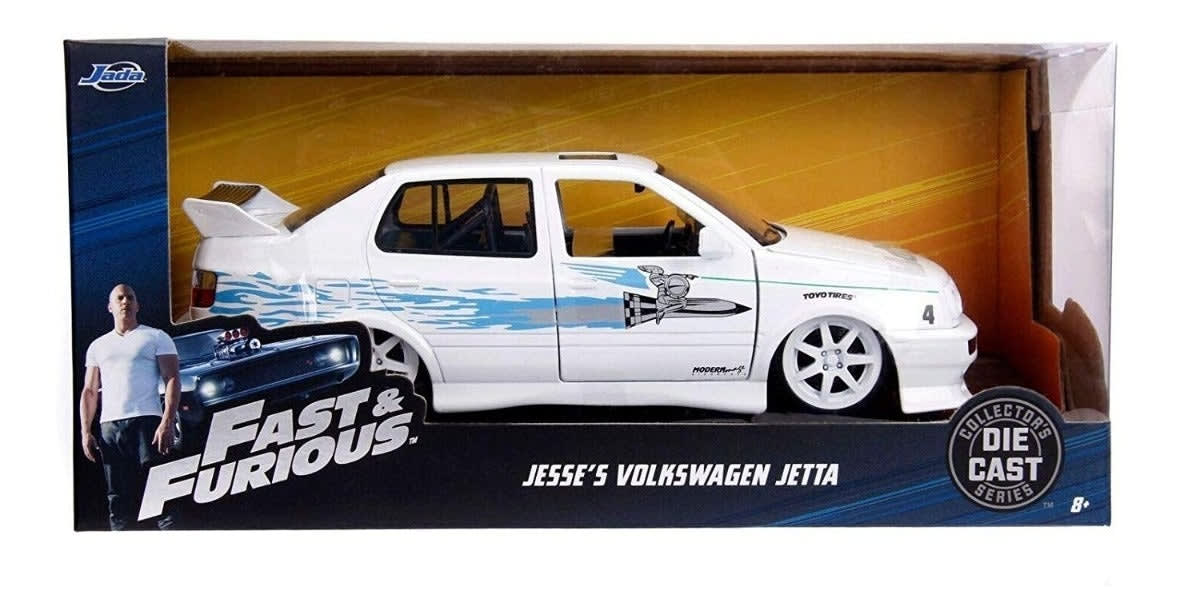 Jada Rápidos y Furiosos Volkswagen Jetta 1995 de Jesse Escala 1:24 – vista 1