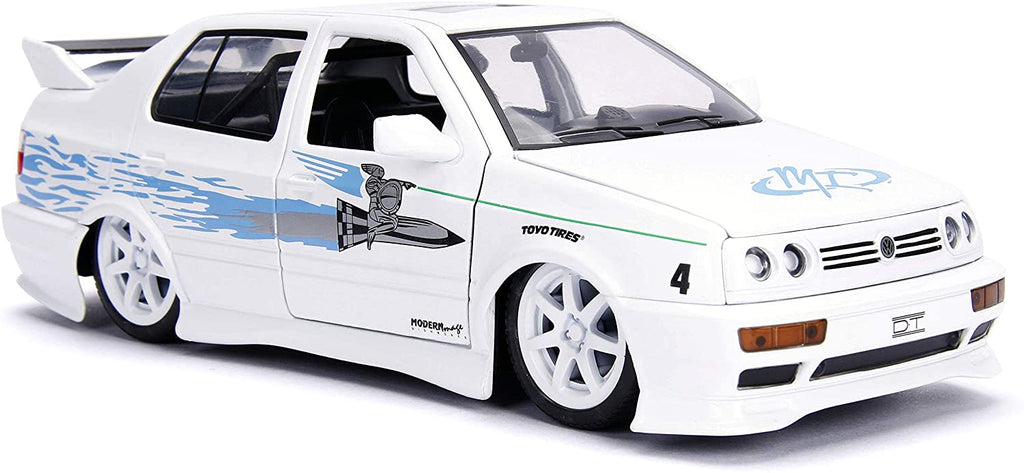 Jada Rápidos y Furiosos Volkswagen Jetta 1995 de Jesse Escala 1:24 – vista 2