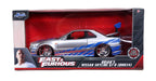 Jada Rápidos y Furiosos Nissan Skyline GT-R BNR34 2002 Escala 1:24 – vista 1