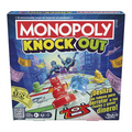 Monopoly Knockout Juego de Mesa de Peones Deslizantes – vista 1