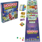 Monopoly Knockout Juego de Mesa de Peones Deslizantes – vista 2
