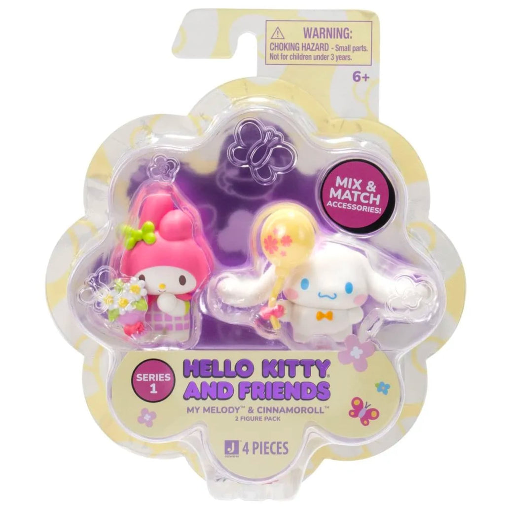Hello Kitty and Friends Pack de 2 Figuras en Flor Surtido – vista 1
