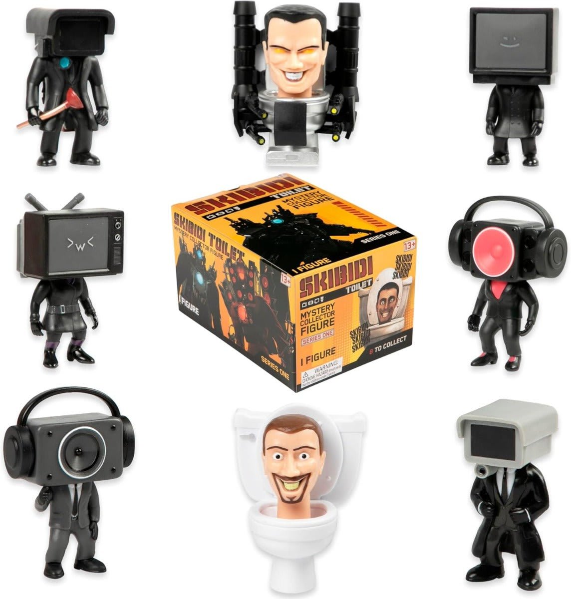 Skibidi Toilet Figura Misteriosa de Colección Caja Sorpresa – vista 2
