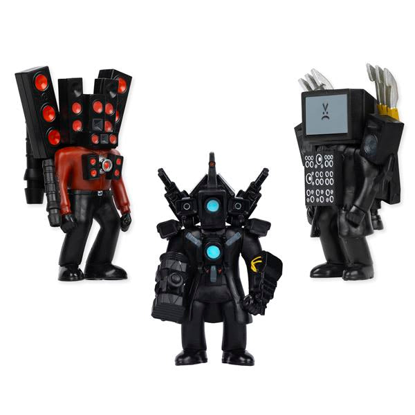 Skibidi Toilet Titan Collection Pack de 3 Minifiguras – vista 2