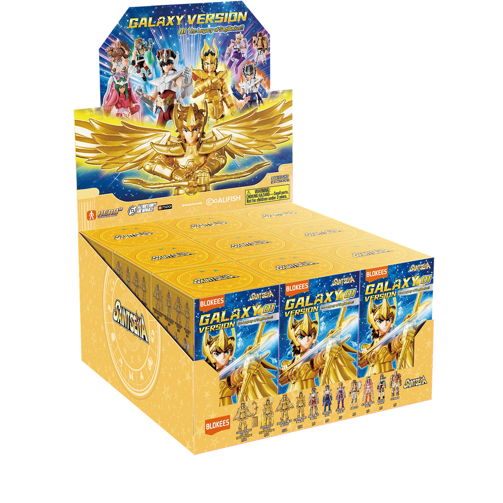 Blokees Caballeros del Zodiaco Galaxy Version Figura Armable Sorpresa – vista 2