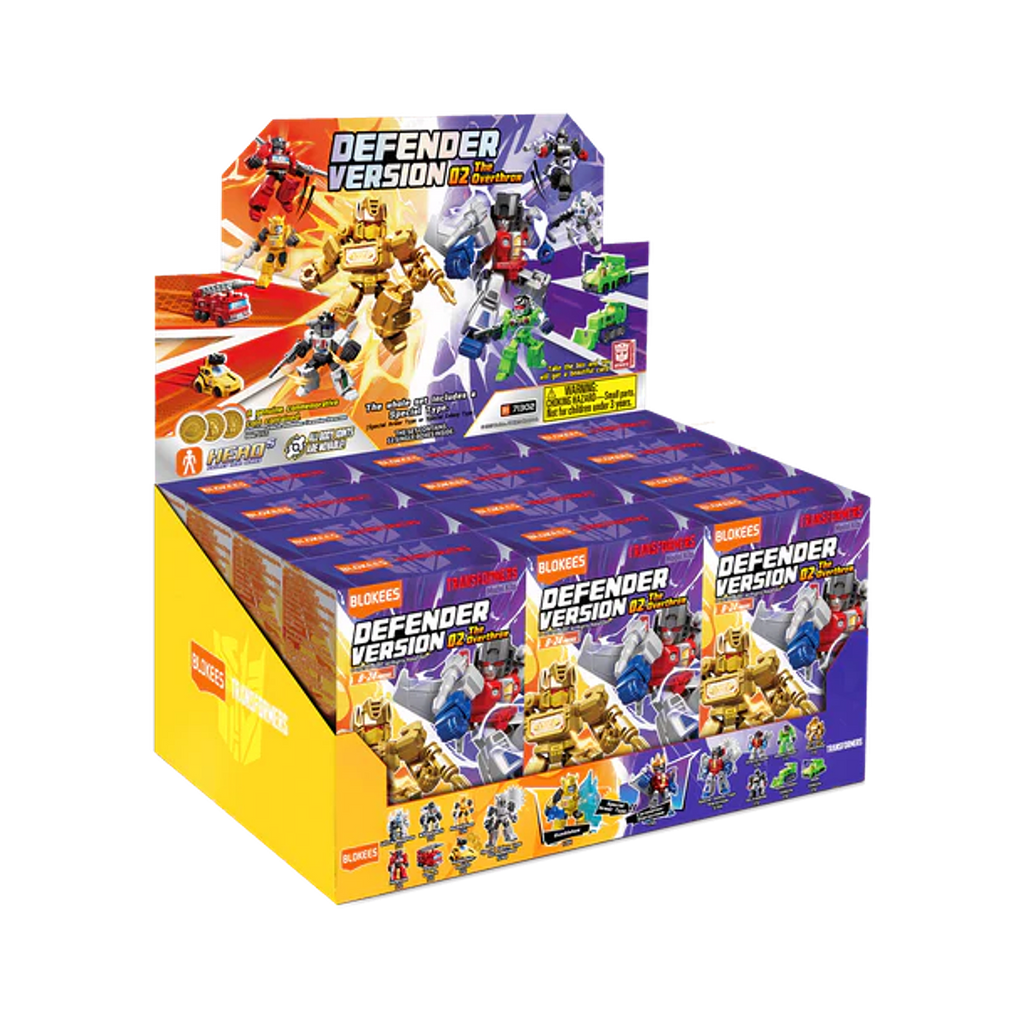 Blokees Transformers Galaxy Version Defenders 02 The Overthrow Figura Surtida – vista 2