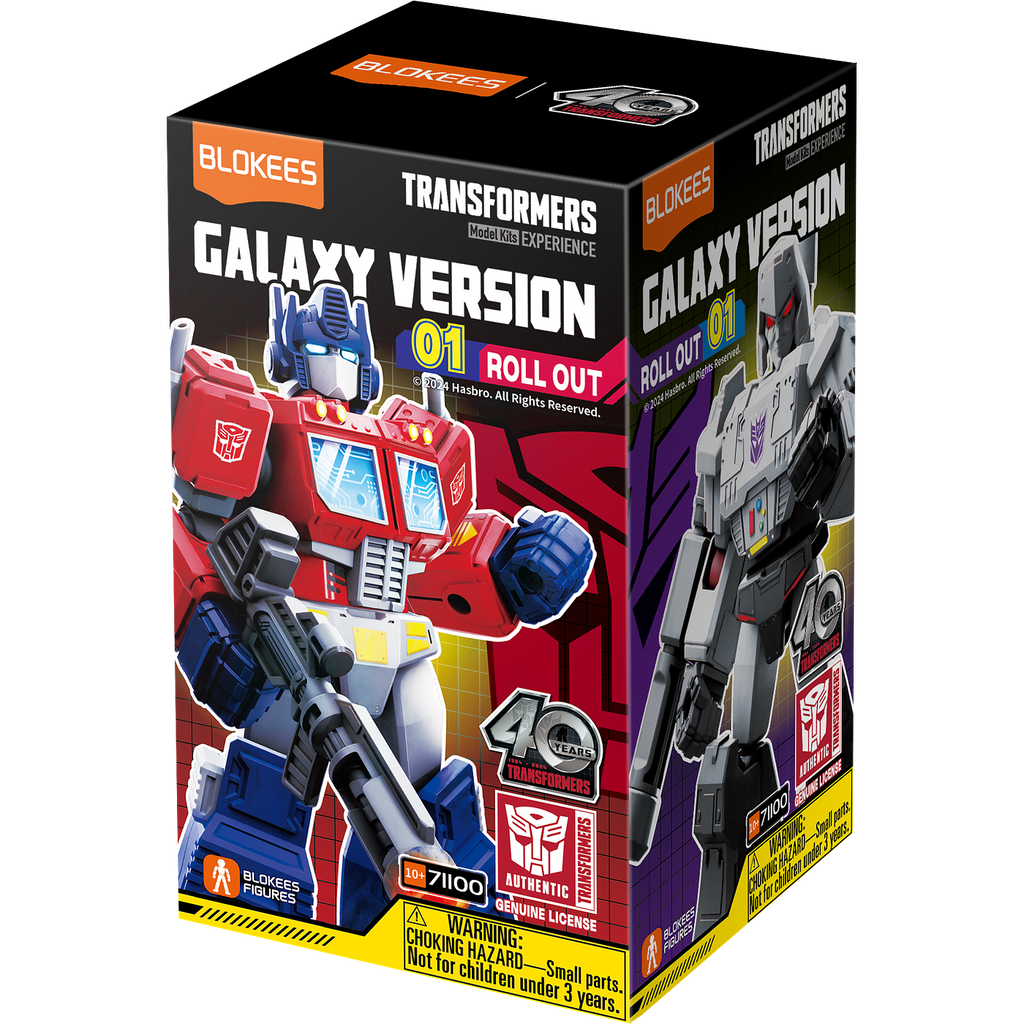 Blokees Transformers Galaxy Version 01 Figura Armable Sorpresa – vista 1