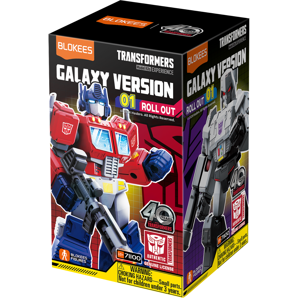 Blokees Transformers Galaxy Version 01 Figura Armable Sorpresa – vista 1