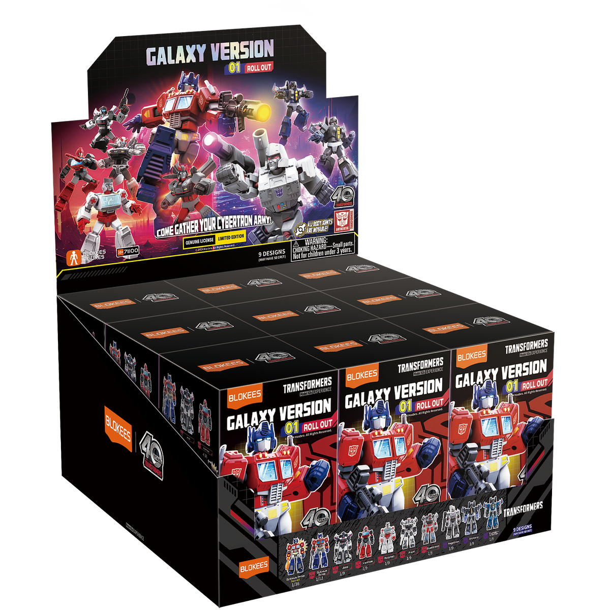 Blokees Transformers Galaxy Version 01 Figura Armable Sorpresa – vista 2
