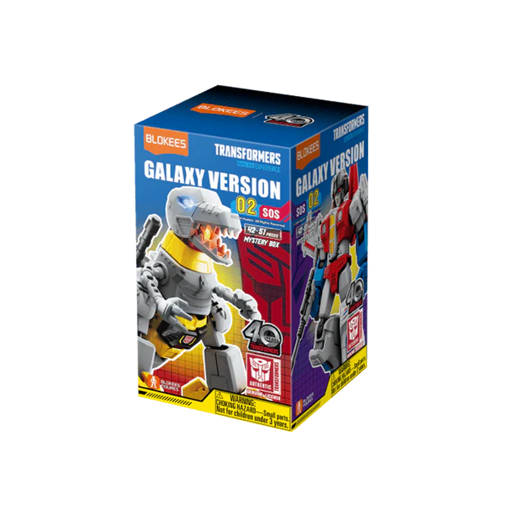 Blokees Transformers Galaxy Version 02 SOS Figura Armable Sorpresa – vista 1