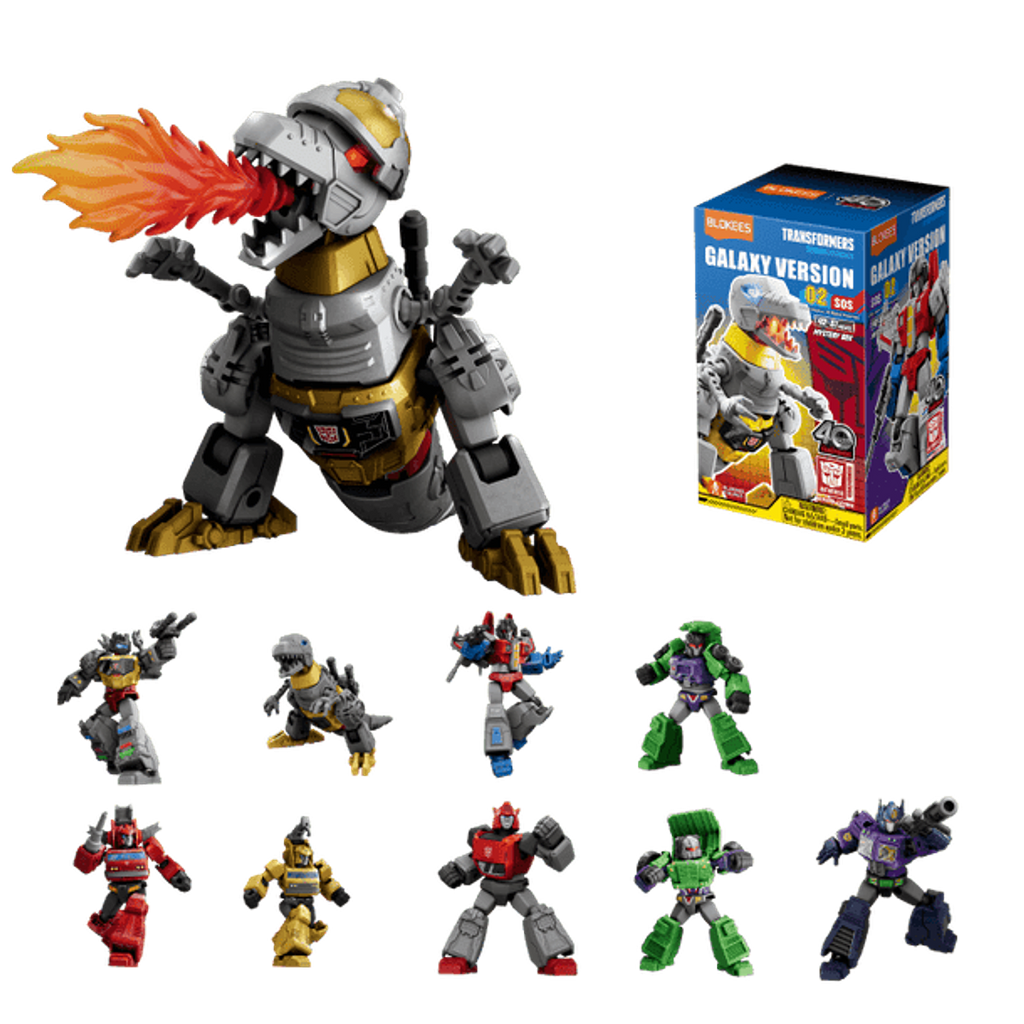 Blokees Transformers Galaxy Version 02 SOS Figura Armable Sorpresa – vista 3