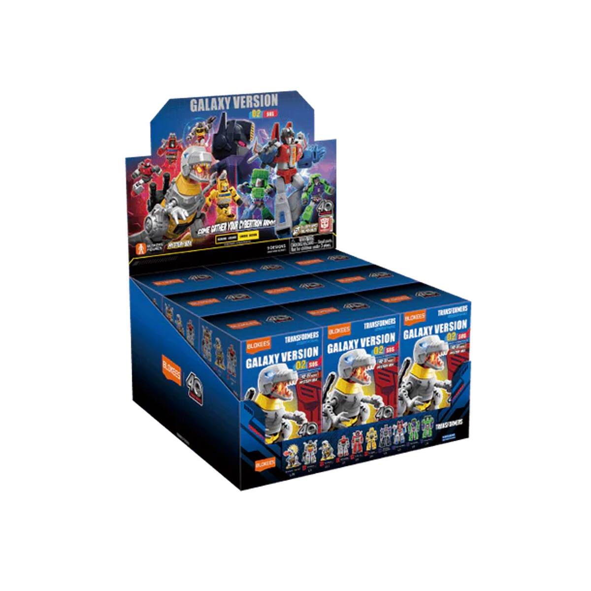 Blokees Transformers Galaxy Version 02 SOS Figura Armable Sorpresa – vista 2