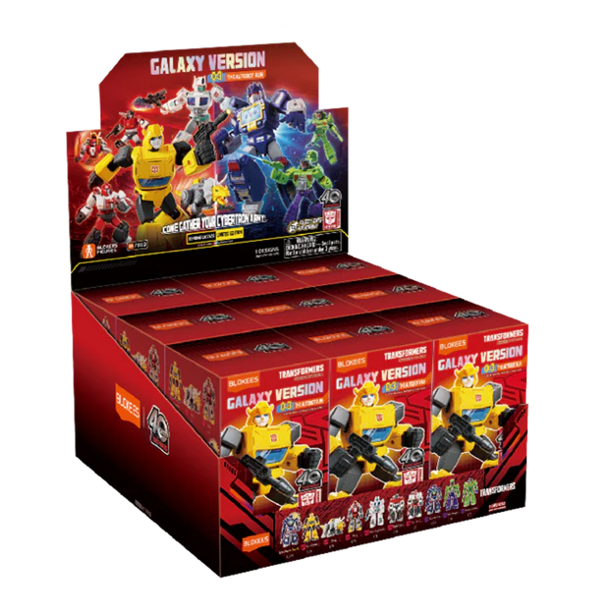 Blokees Transformers Galaxy Version 03 The Autobot Run Figura Armable Sorpresa – vista 2