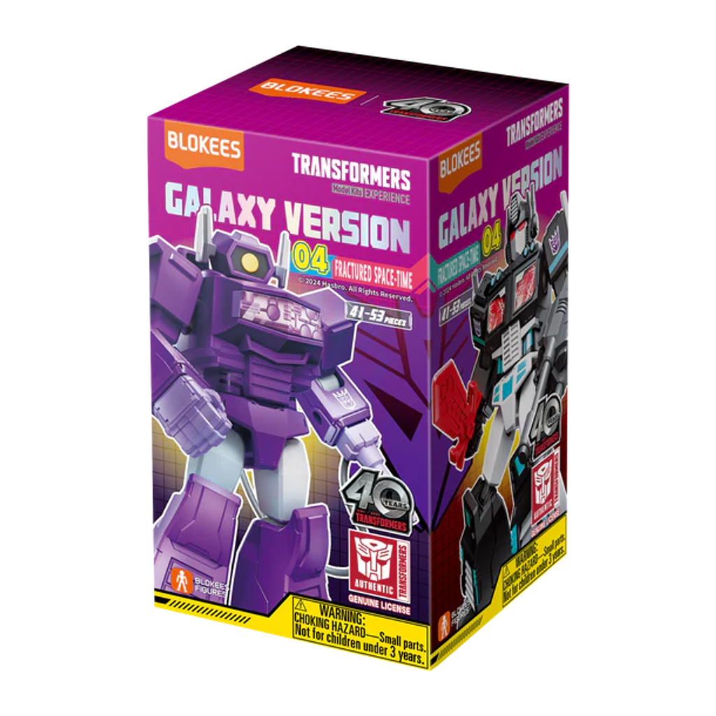 Blokees Transformers Galaxy Version 04 Fractured Space-Time Figura Armable – vista 1