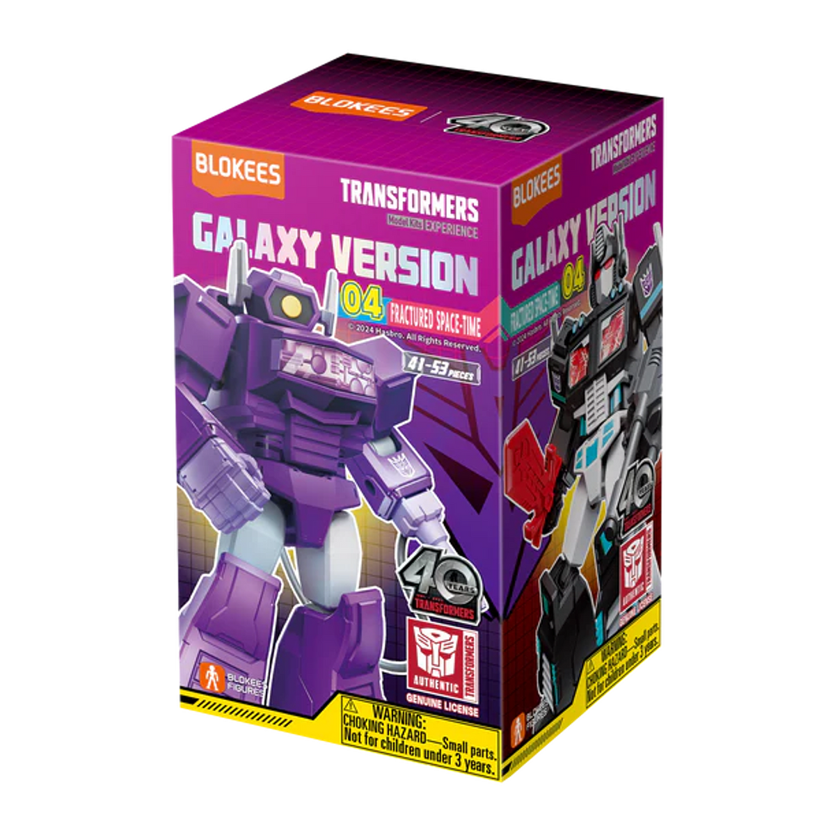 Blokees Transformers Galaxy Version 04 Fractured Space-Time Figura Armable – vista 1