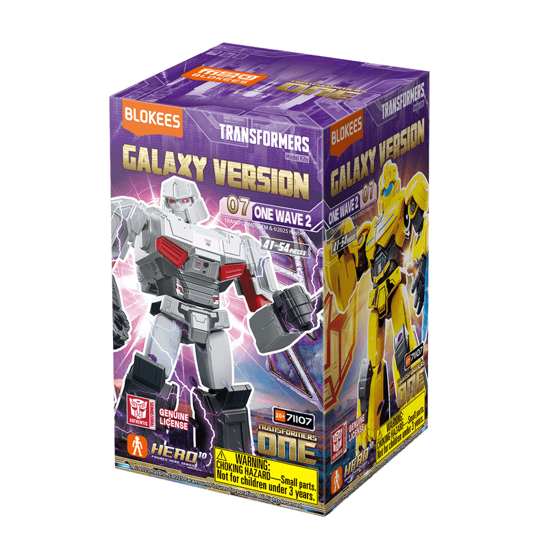 Blokees Transformers Galaxy Version 07 One Wave 2 Figura Armable – vista 1