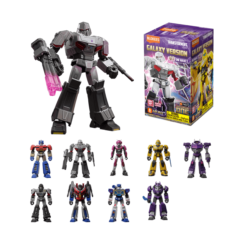 Blokees Transformers Galaxy Version 07 One Wave 2 Figura Armable – vista 3