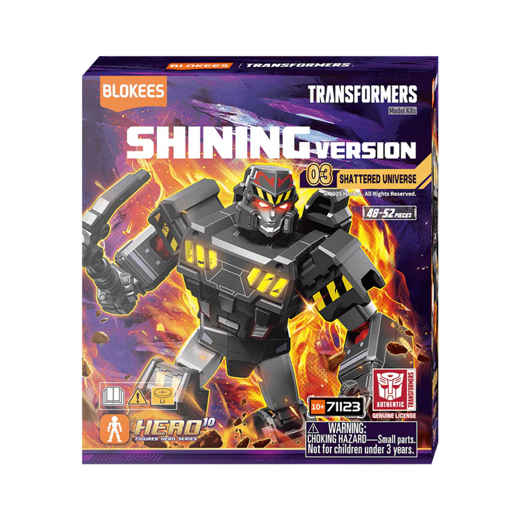 Blokees Transformers Shining Version 03 Shattered Universe Figura Sorpresa – vista 1