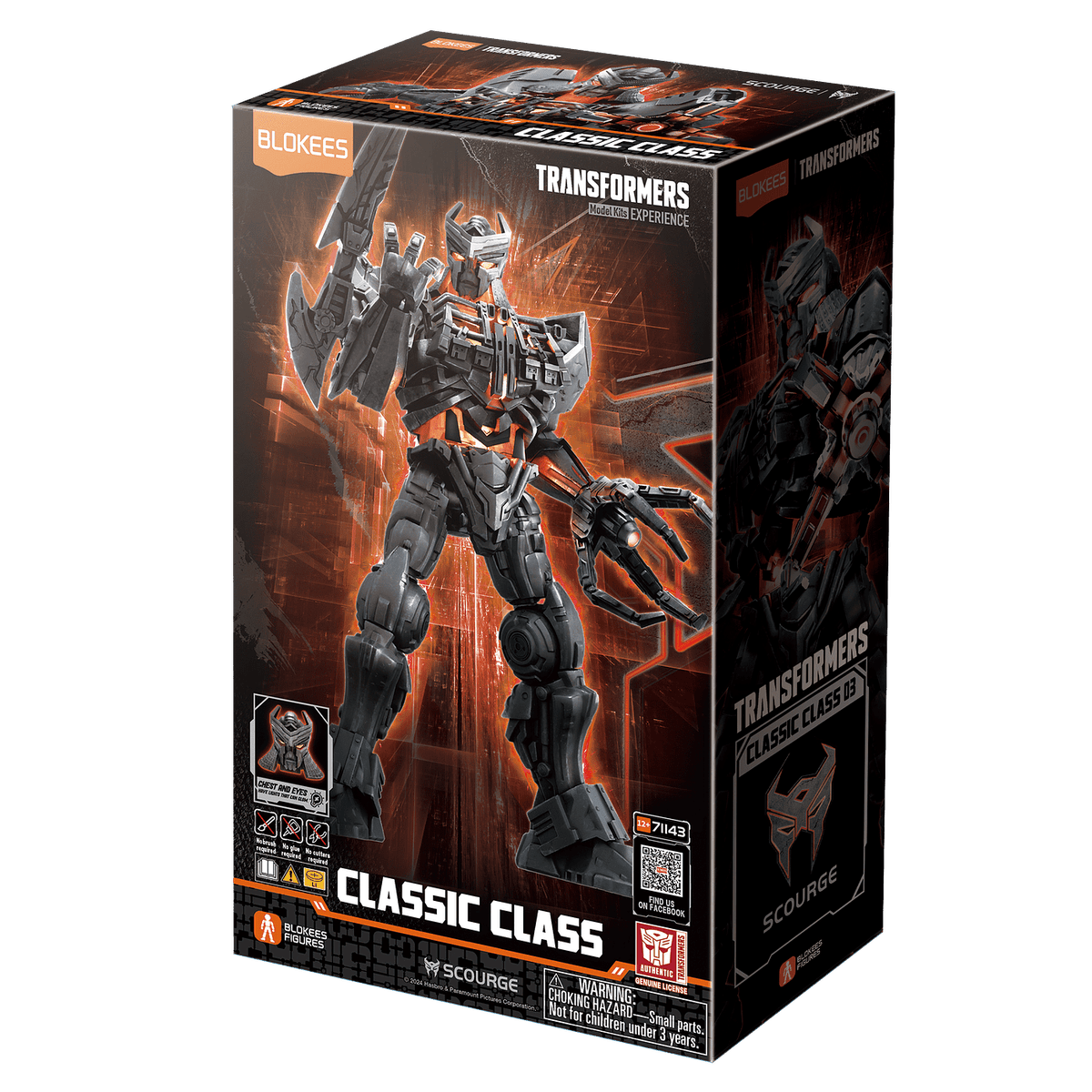 Blokees Transformers Scourge Classic Class Figura Armable 13 cm – vista 1