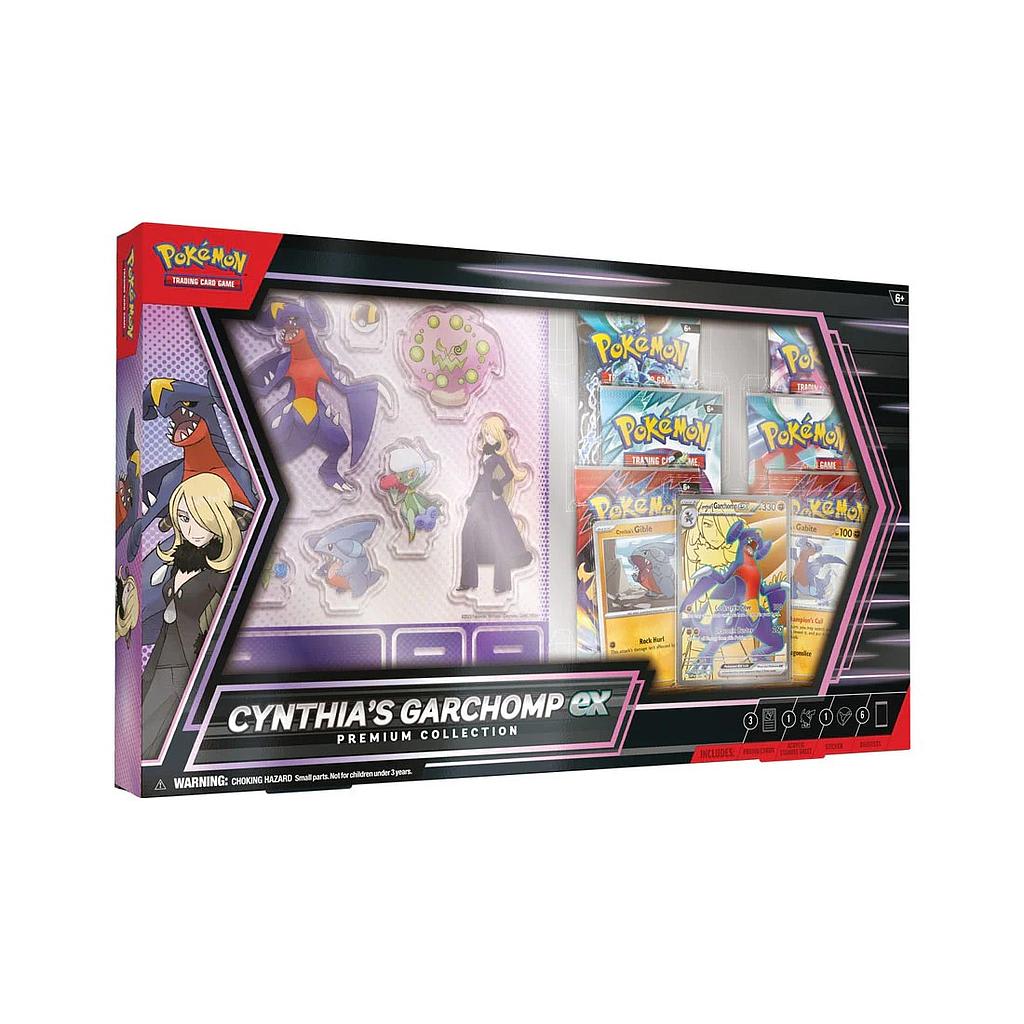 Pokémon TCG Cynthia's Garchomp ex Premium Collection en Español – vista 1