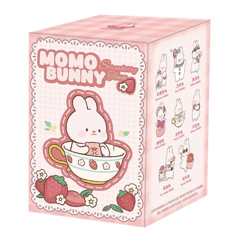 Momo Bunny Strawberry Town Blind Box Peluche Sorpresa – vista 2