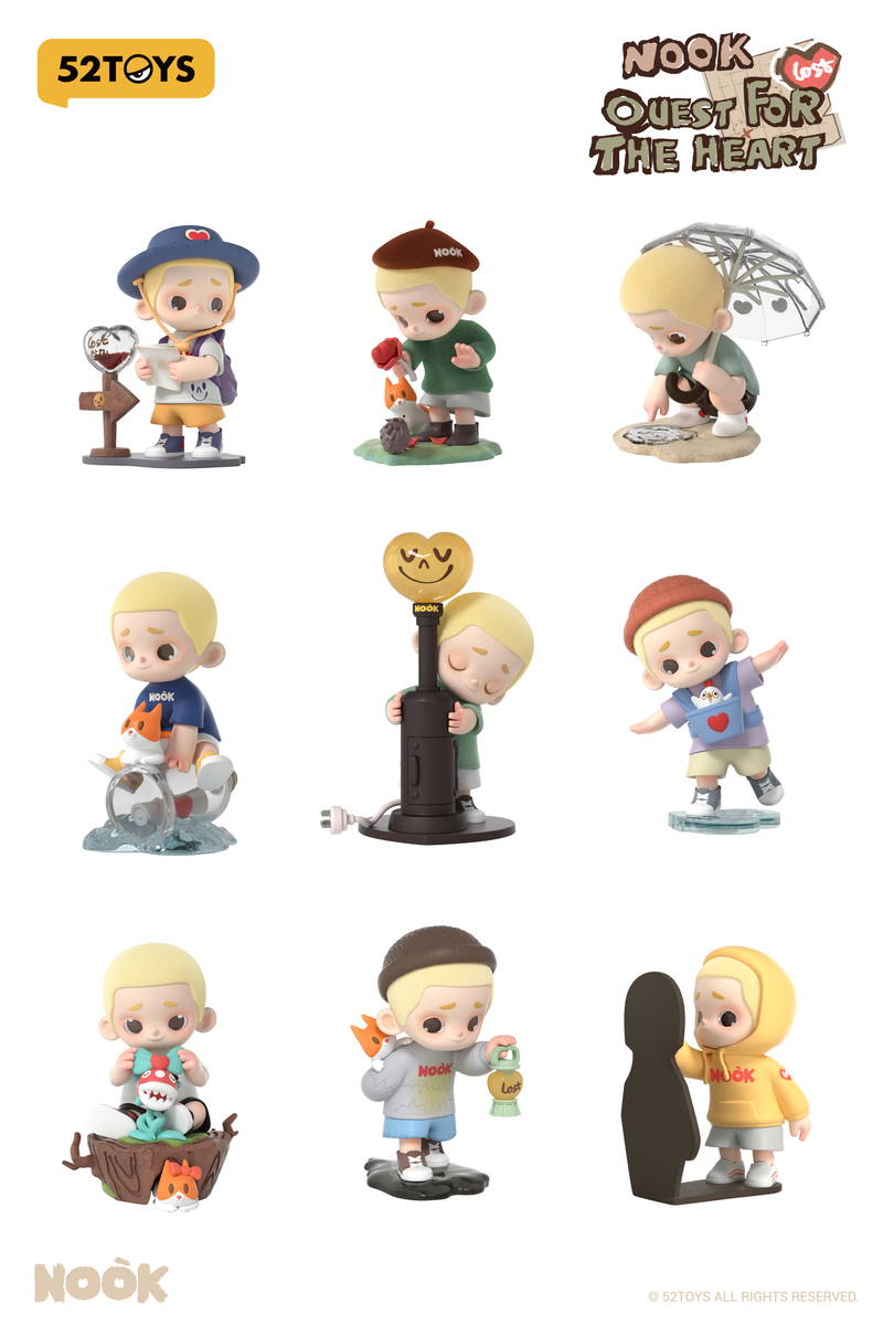 52Toys Nook Quest for the Heart Series Figura Blind Box – vista 3