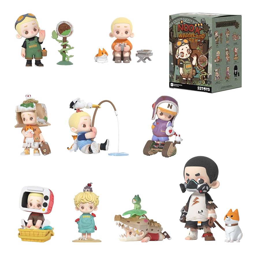 52Toys Nook Wasteland Park Series Figura Blind Box Sorpresa – vista 3