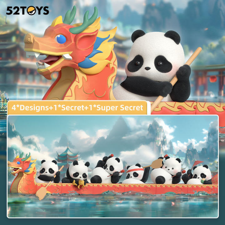 Panda Roll Dragon Boat Racing Figura Blind Box Sorpresa – vista 1
