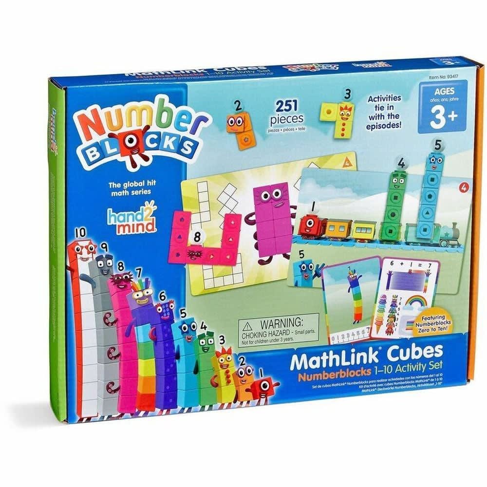 Numberblocks Cubos Conectores MathLink del 1 al 10 Set de Actividades – vista 1