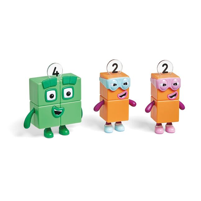 Numberblocks Figuras Cuatro y los Terribles Dos para Jugar y Aprender – vista 2