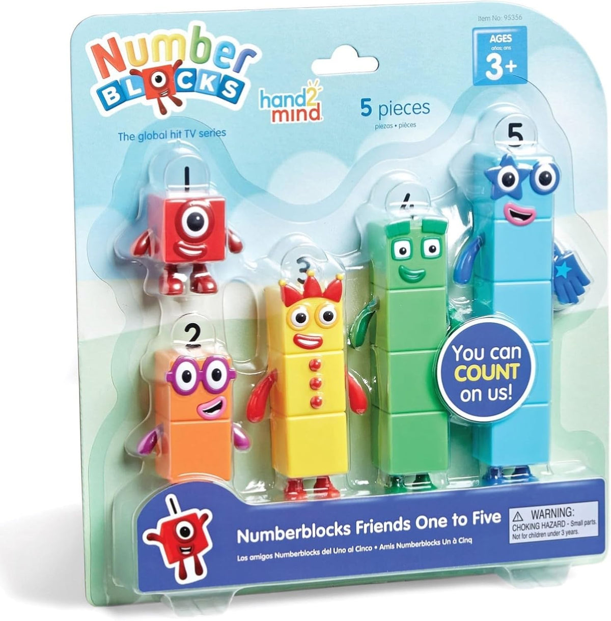 Numberblocks Figuras del Uno al Cinco Set Coleccionable – vista 2