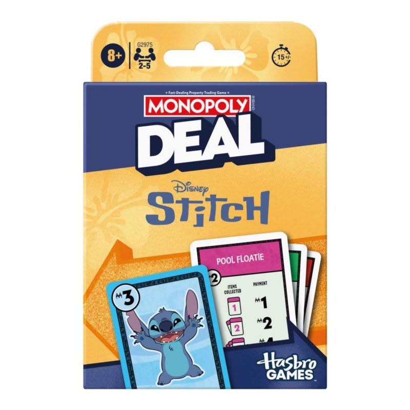 Monopoly Deal Disney Stitch Juego de Cartas – vista 2