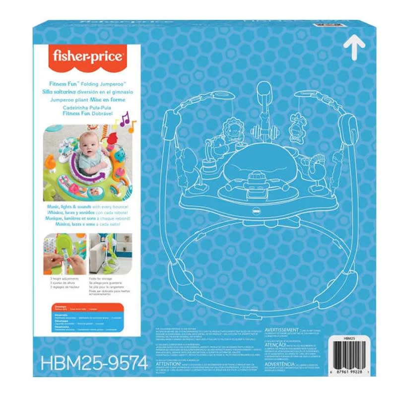 Fisher-Price Silla Gimnasio Centro de Actividades con Música y Luces – vista 1