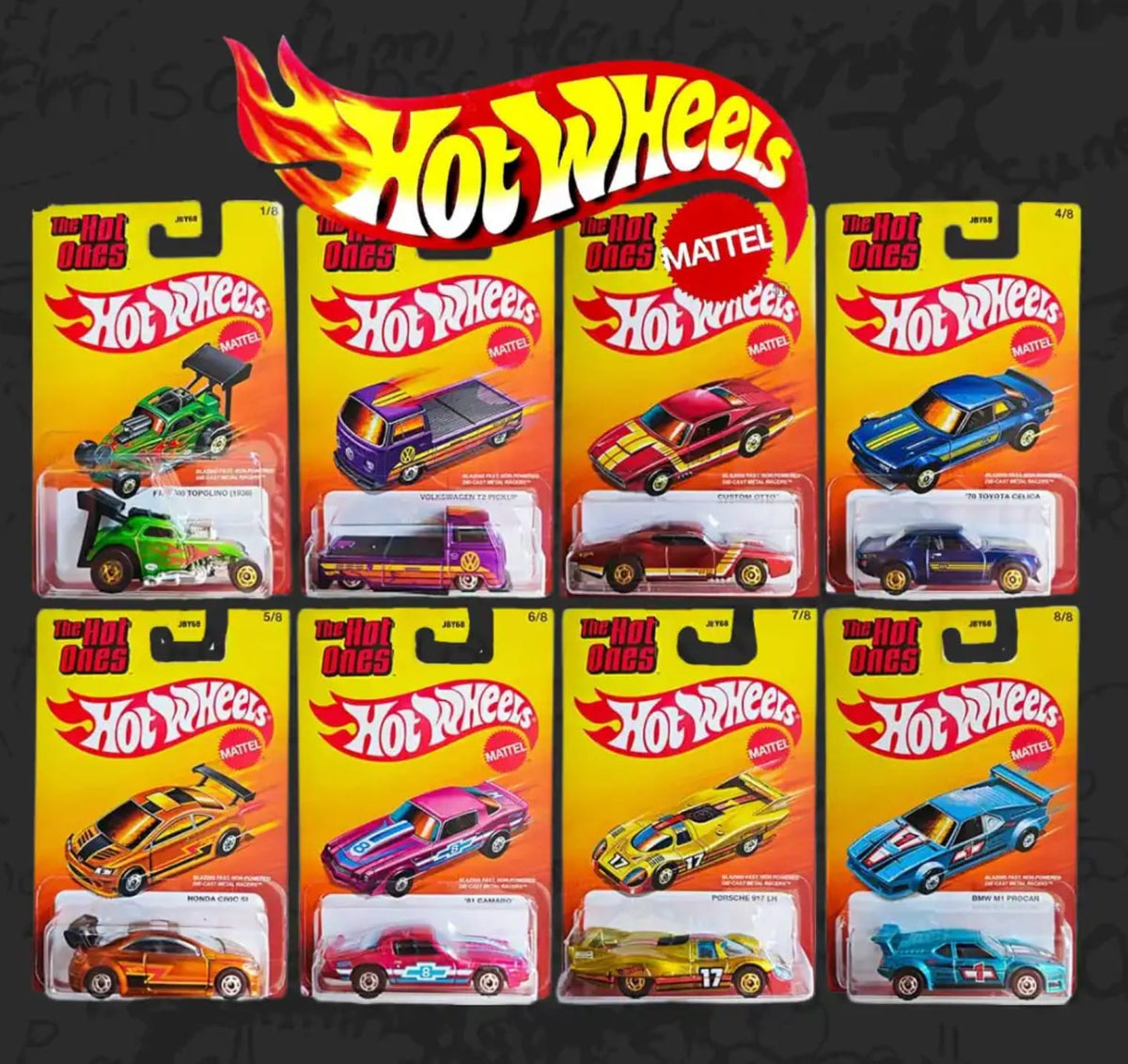 Hot Wheels The Hot Ones Auto de Metal Coleccionable Surtido – vista 1