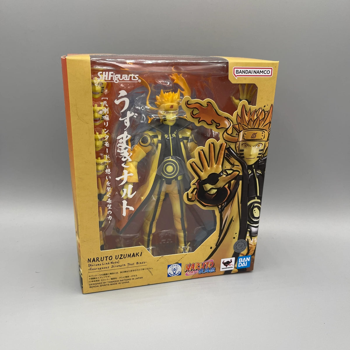 S.H.Figuarts Naruto Uzumaki Kurama Link Mode Courageous Strength That Binds – vista 2