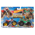 Hot Wheels Monster Trucks Tri To Crush Me vs Baja Buster Pack de 2 – vista 1
