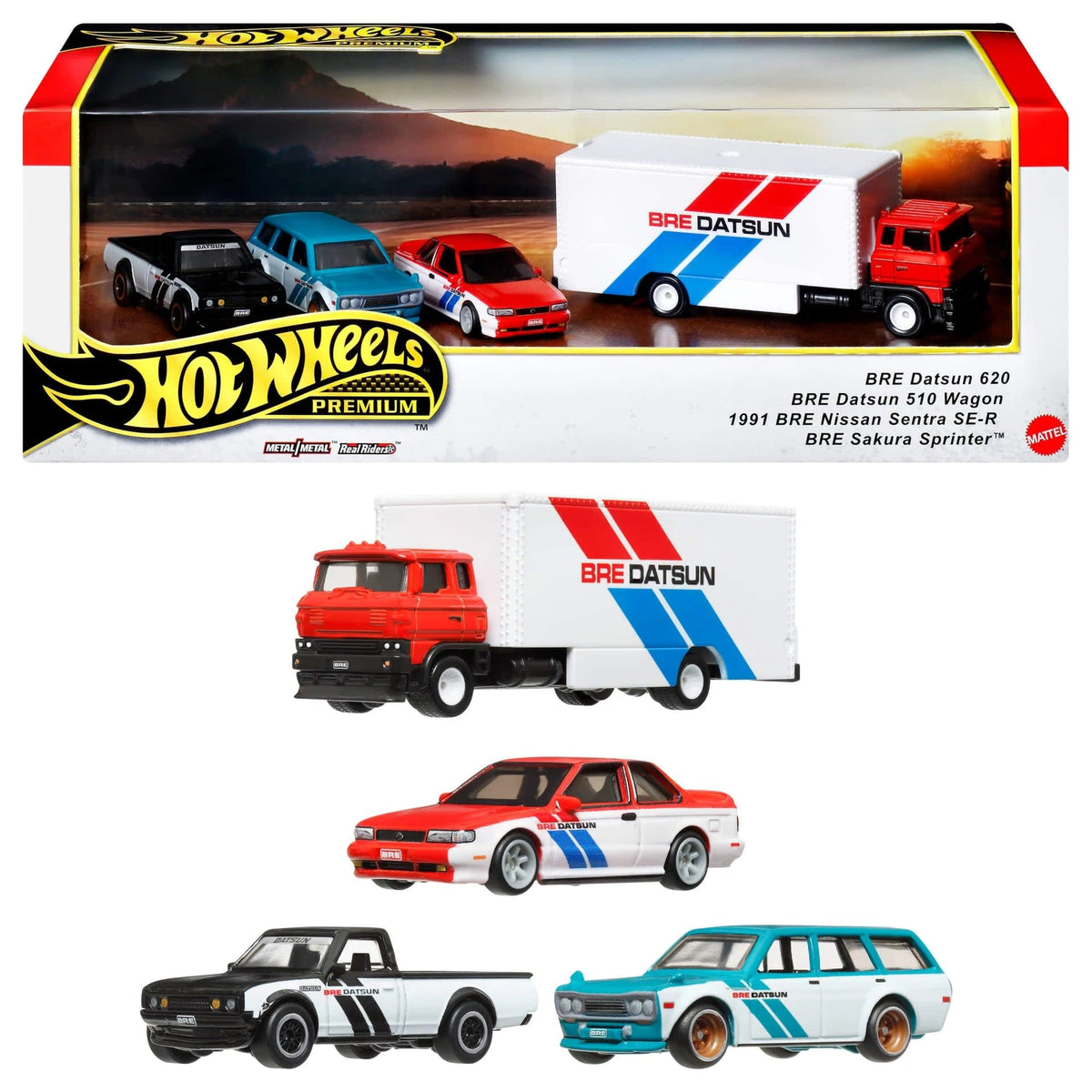Hot Wheels Premium Collector Set de 4 Vehículos Escala 1:64 – vista 1
