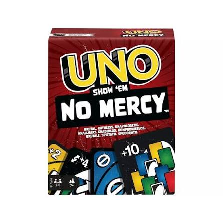 UNO Show 'em No Mercy Juego de Cartas – vista 1