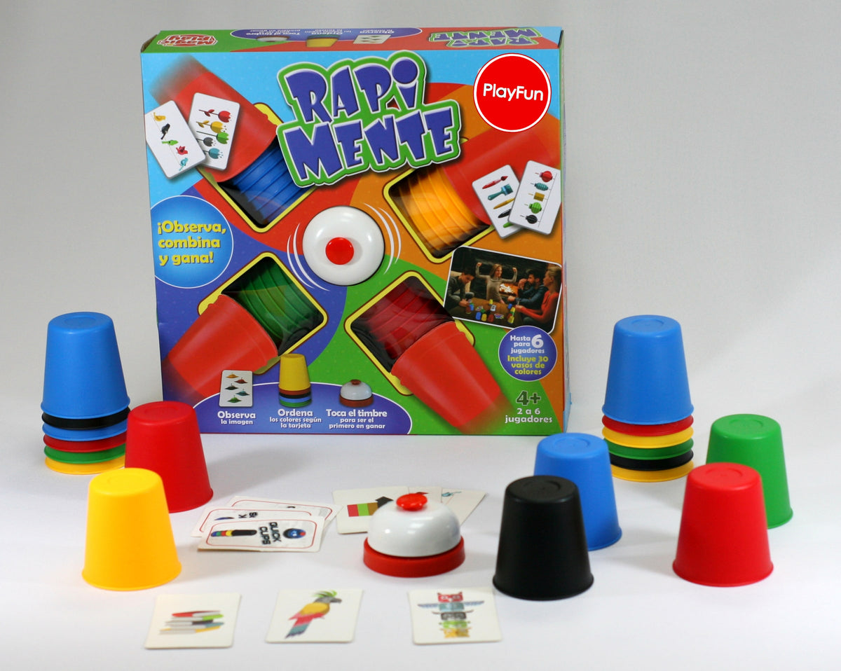 Juego de Mesa Rapimente Grande de Vasos y Colores – vista 1